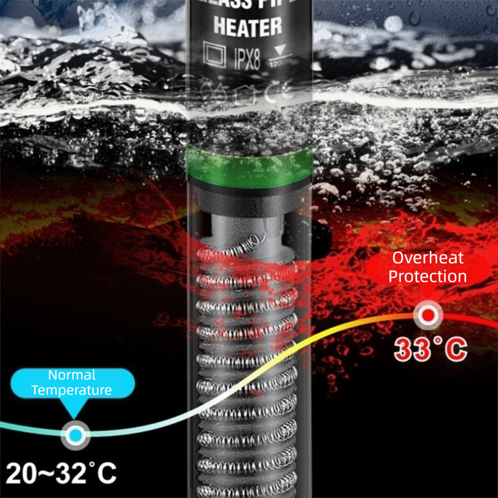 Aquarium Heater Submersible - 25W-300W 수족관 수중 히터, 일정 온도