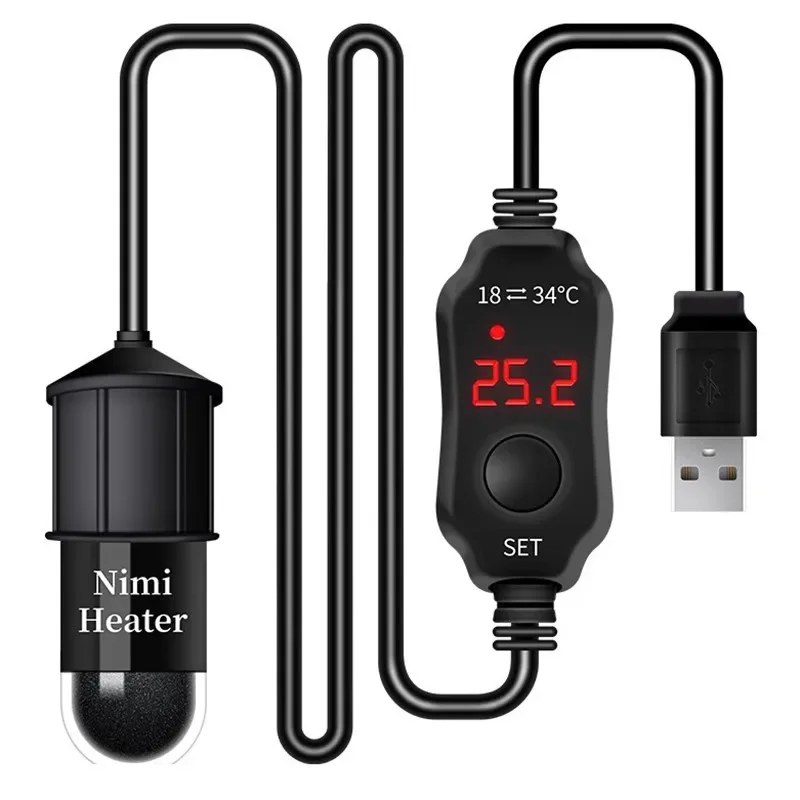 Aquarium Heater Submersible - 유니버설 미니 수족관 히터, 어항 히터,