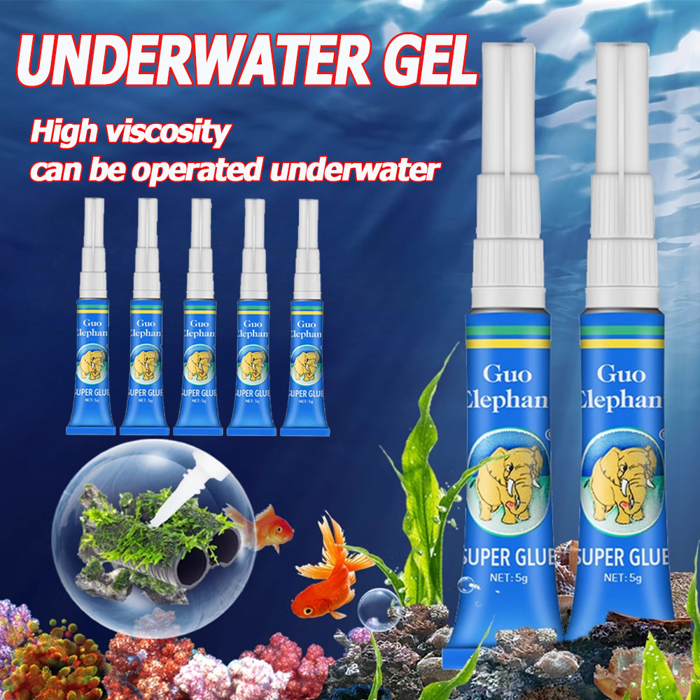 Aquarium Fish Real - 3/5/10Pcs 물고기 탱크 조경 이끼 접착제