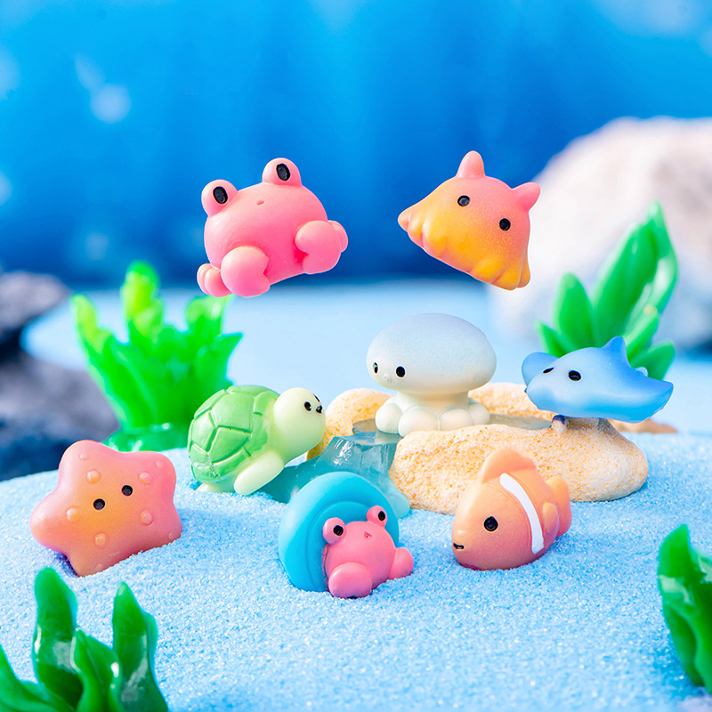 Aquarium Fish Names - 창의적인 송진 해양 동물 돌고래 Qctopuss
