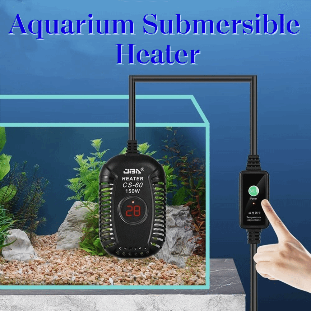 Aquarium Heater Submersible - 쿼츠 글라스 수족관용 수중 히터 초소형