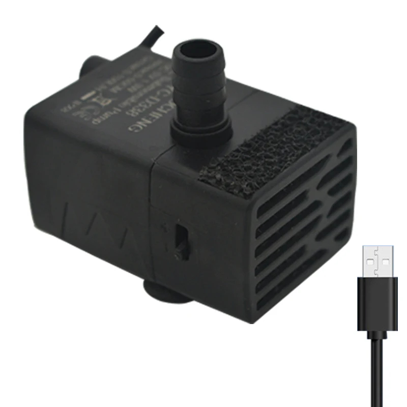 Aquarium Fish Real - USB 수족관 수중 워터 펌프, 5V