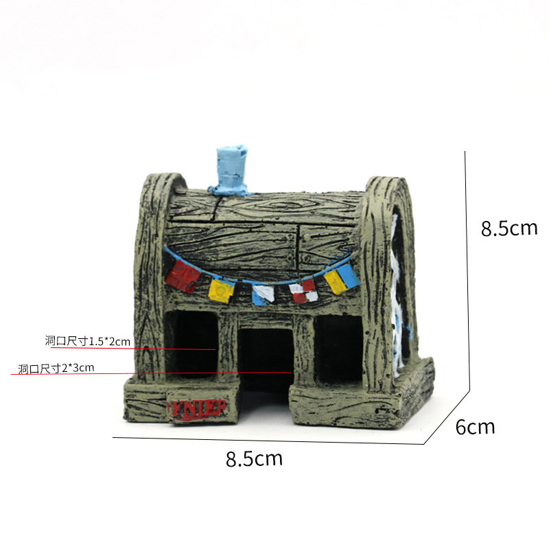 수조 수족관 장식 만화 물고기 탱크 하우스 파인애플 하 - Aquarium Fish Tank Price 리뷰 및 가격