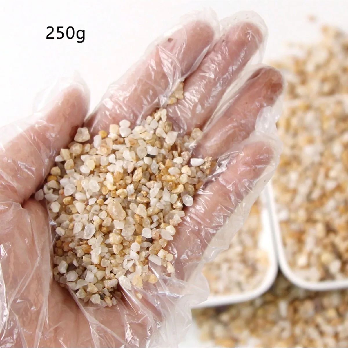 1pc-250g 천연 크리스탈 자갈 돌 마이크로 조경  - Aquarium Fish Tank Price 리뷰 및 가격