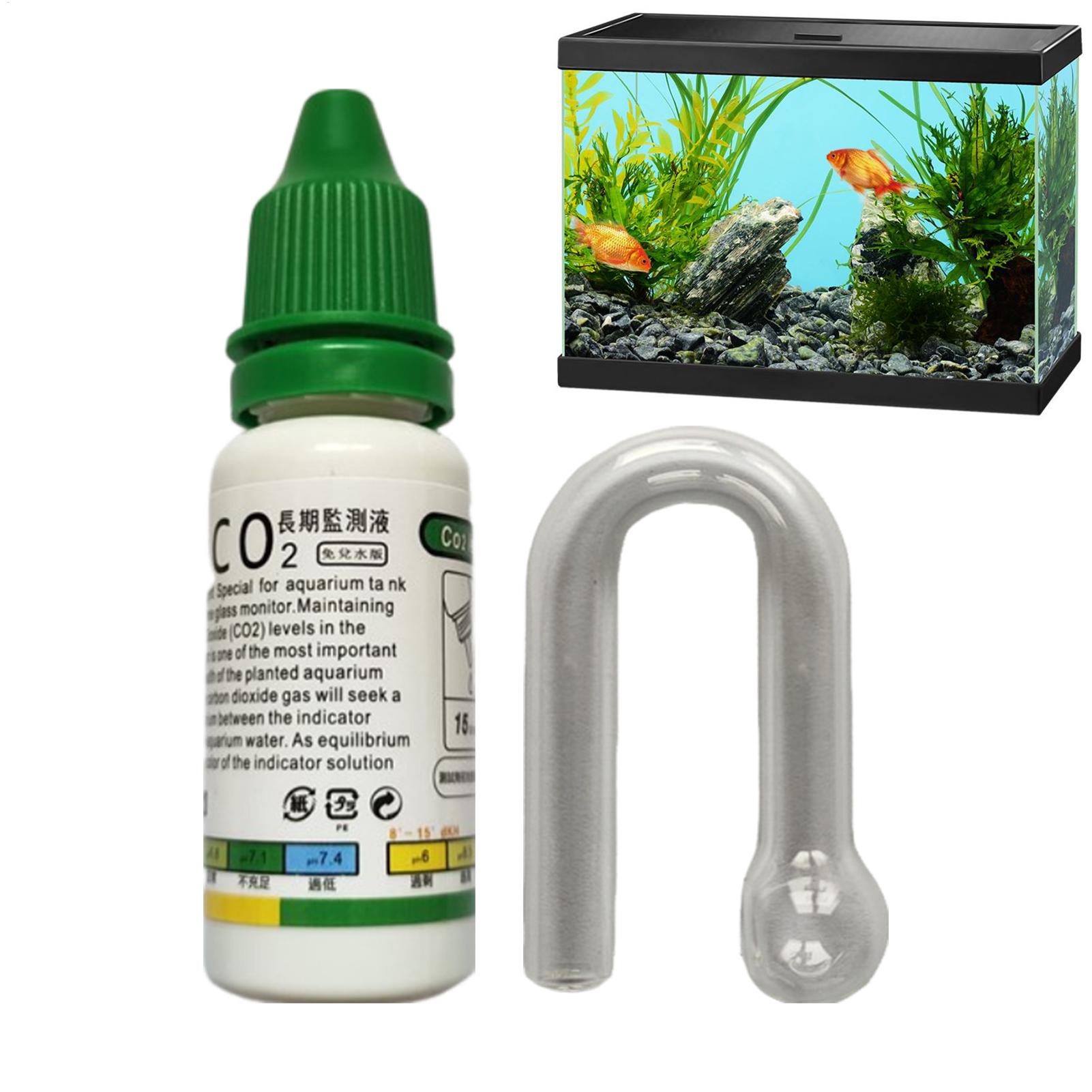 수족관 CO2 표시제 용액 모니터 어항 장기 모니터 C - Aquarium Fish Long 리뷰 및 가격