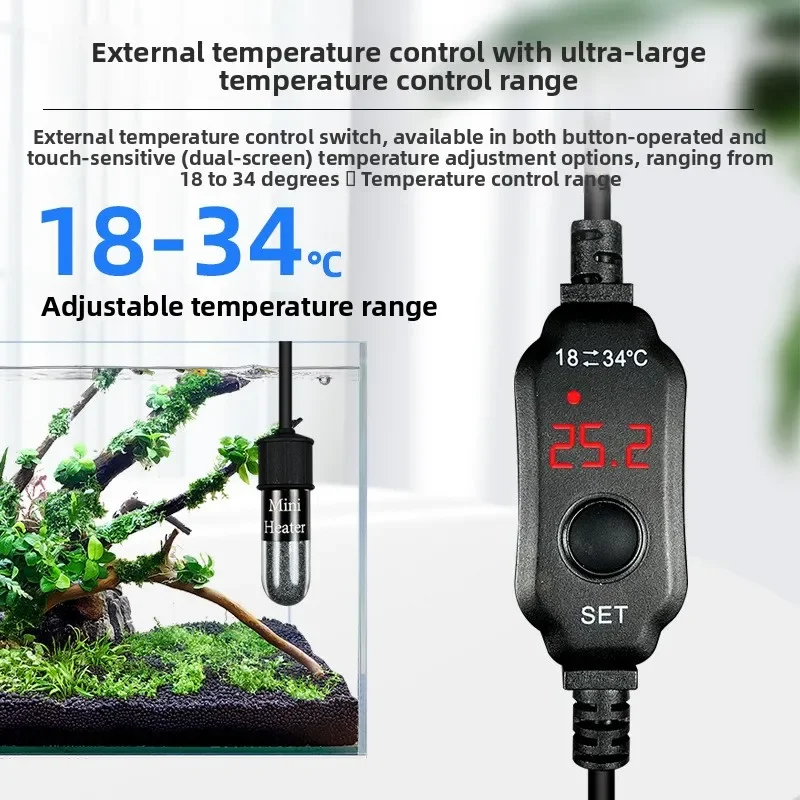 유니버설 미니 수족관 히터, 어항 히터, 수중 온도 조 - Aquarium Heater Submersible 리뷰 및 가격