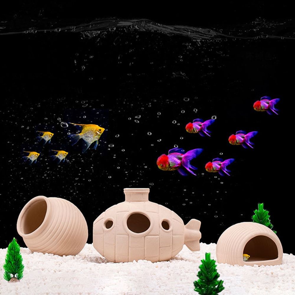 세라믹 어항 새우 은신처 장식용 다기능 물고기 숨숨처소 - Aquarium Fish Hiding Places 리뷰 및 가격