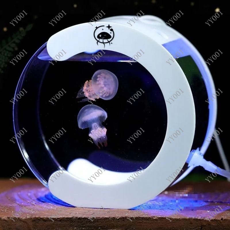 데스크탑 순환식 해파리 수족관 탱크 간편 소형 애완동물 - Aquarium Fish Real 리뷰 및 가격