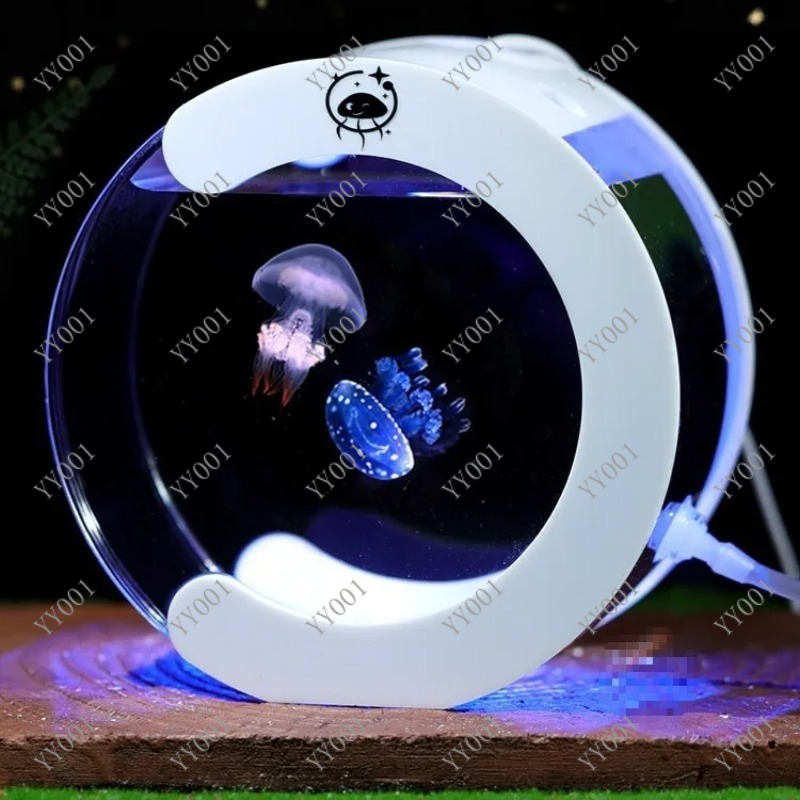 데스크탑 순환식 해파리 수족관 탱크 간편 소형 애완동물 - Aquarium Fish Real 리뷰 및 가격
