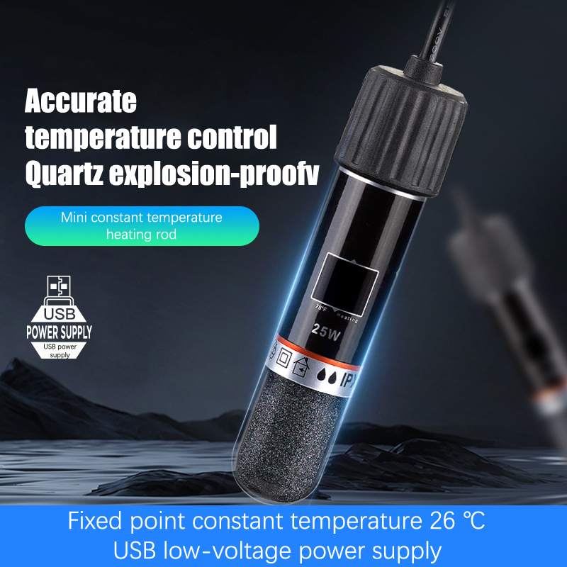 작은 수조 26용 USB 미니 수족관 가열 막대 1개  - Aquarium Heater Submersible 리뷰 및 가격