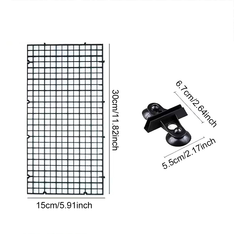수족관 칸막이 그리드 시스템 탱크용 강력한 흡착 컵이  - Tank Divider Mesh 리뷰 및 가격