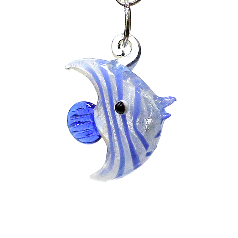 2 팩 귀여운 바다 물고기 매력 펜던트 소형 유리 생선 - Aquarium Fish Real 리뷰 및 가격