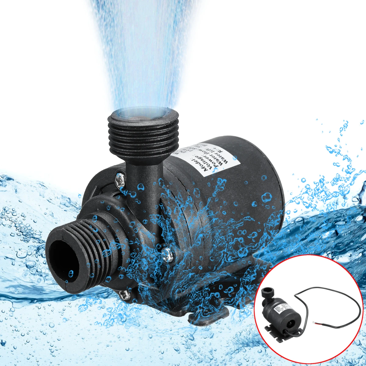 12V DC 잠수정 워터 펌프 800L/H 5M 헤드  - Powerhead Circulation Pump 리뷰 및 가격