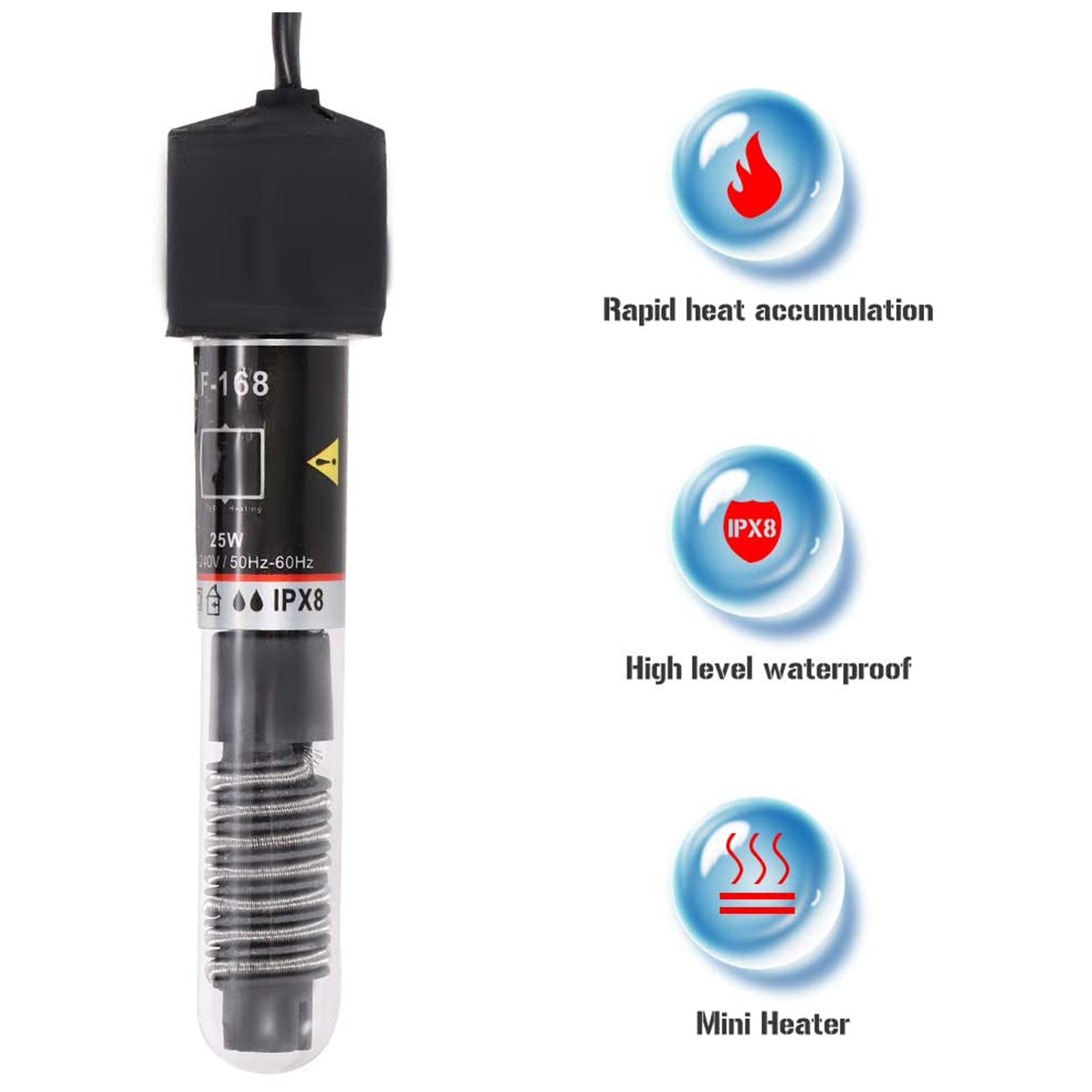 미니 수족관 히터 잠수정 물고기 탱크 물 자동 온도 2 - Aquarium Heater Submersible 리뷰 및 가격
