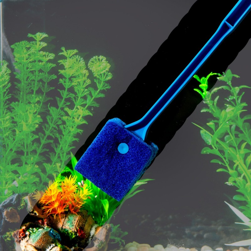 수족관 조류 스크레이퍼 양면 스폰지 브러시 클리너, 쉬 - Aquarium Fish Long 리뷰 및 가격
