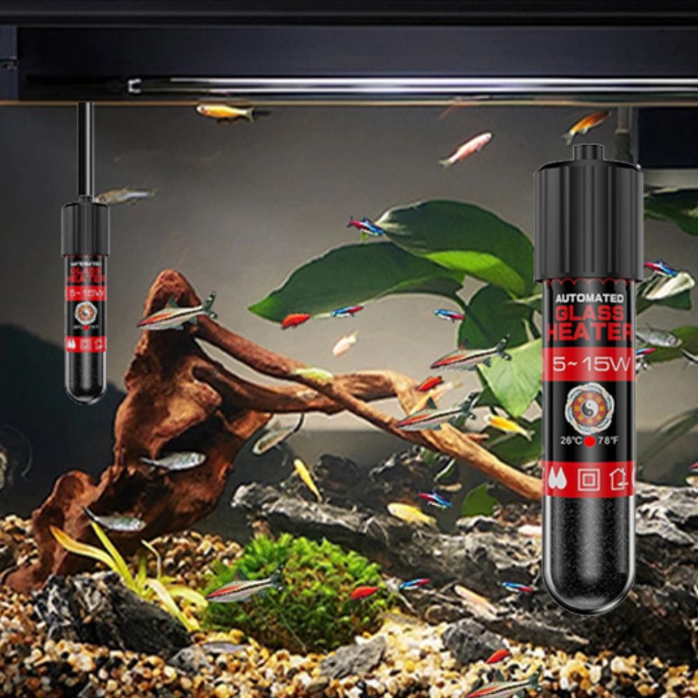 5/10/15W 수중 히터 로드 USB 자동 수족관 히 - Aquarium Heater Submersible 리뷰 및 가격