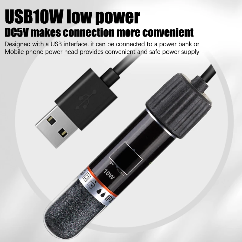 USB 26 ° CMini 소형 어항용 침수식 히터,  - Aquarium Heater Submersible 리뷰 및 가격