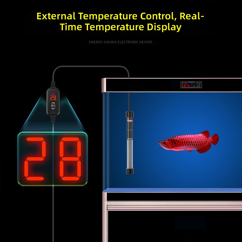 어항 히터, 자동 온도 조절기, 방폭형 석영 유리, 미 - Aquarium Heater Submersible 리뷰 및 가격
