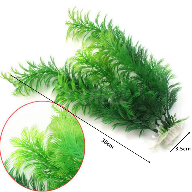 14cm - 30cm 가짜 수족관 식물 플라스틱 잔디  - Aquarium Fish Tank Price 리뷰 및 가격