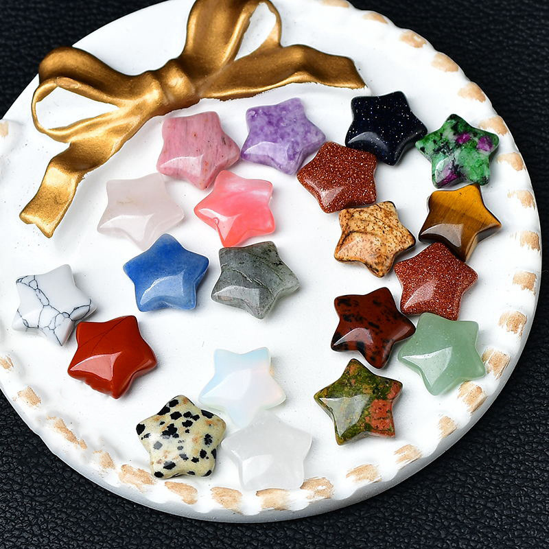 20mm 미니 스타 천연석 치유 크리스탈 로즈 쿼츠 미 - Aquarium Fish Names 리뷰 및 가격